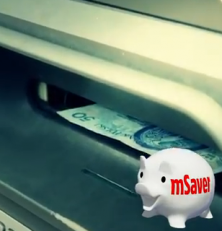Reklama mSavera od mBanku