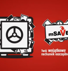 Pierwsza reklama mSavera